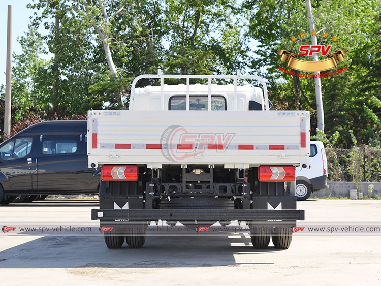 JMC Flatbed Truck - Rear Side